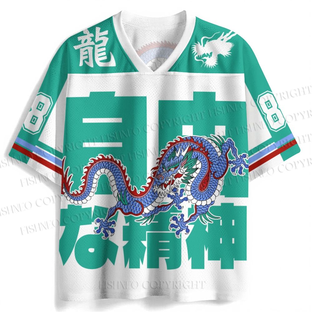 Spirit of Freedom Dragon Japanese Jersey Shirts