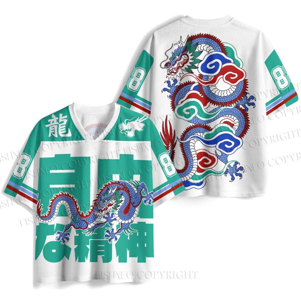 Spirit of Freedom Dragon Japanese Jersey Shirts