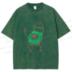 Unisex Project Hail Mary Rocky Printed Washed Tee