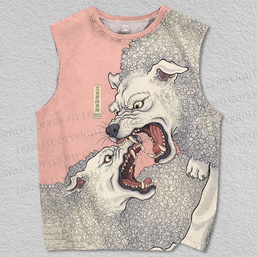 Unisex Wolves in Sheep Clothing Printed Tank Top