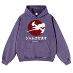 Cowboy Bebop Vintage Washed Thick Cotton Hoodie