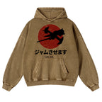 Cowboy Bebop Vintage Washed Thick Cotton Hoodie