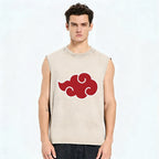 Red Cloud Vintage Distressed Washed Tank Top
