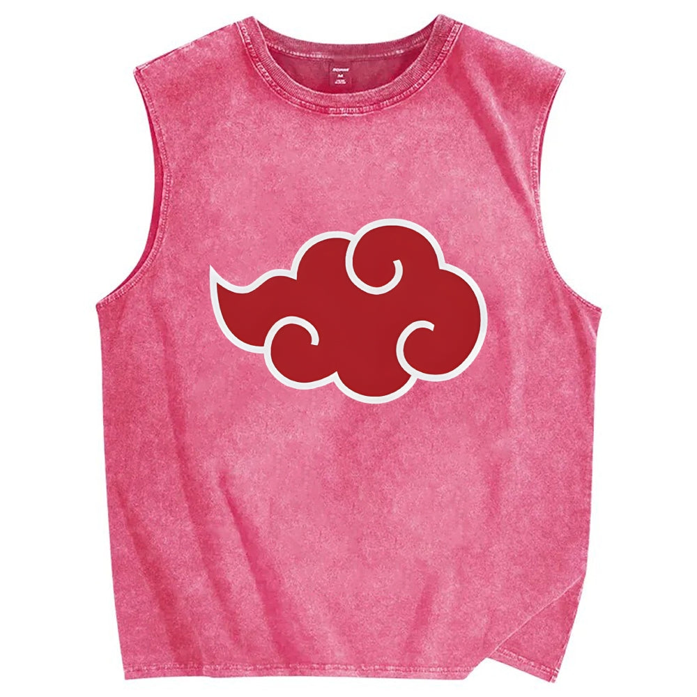 Red Cloud Vintage Distressed Washed Tank Top