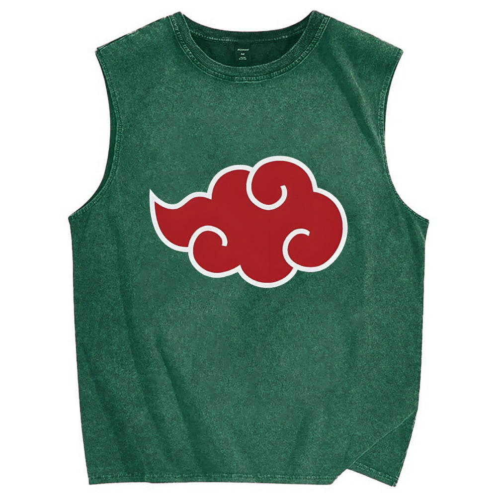 Red Cloud Vintage Distressed Washed Tank Top