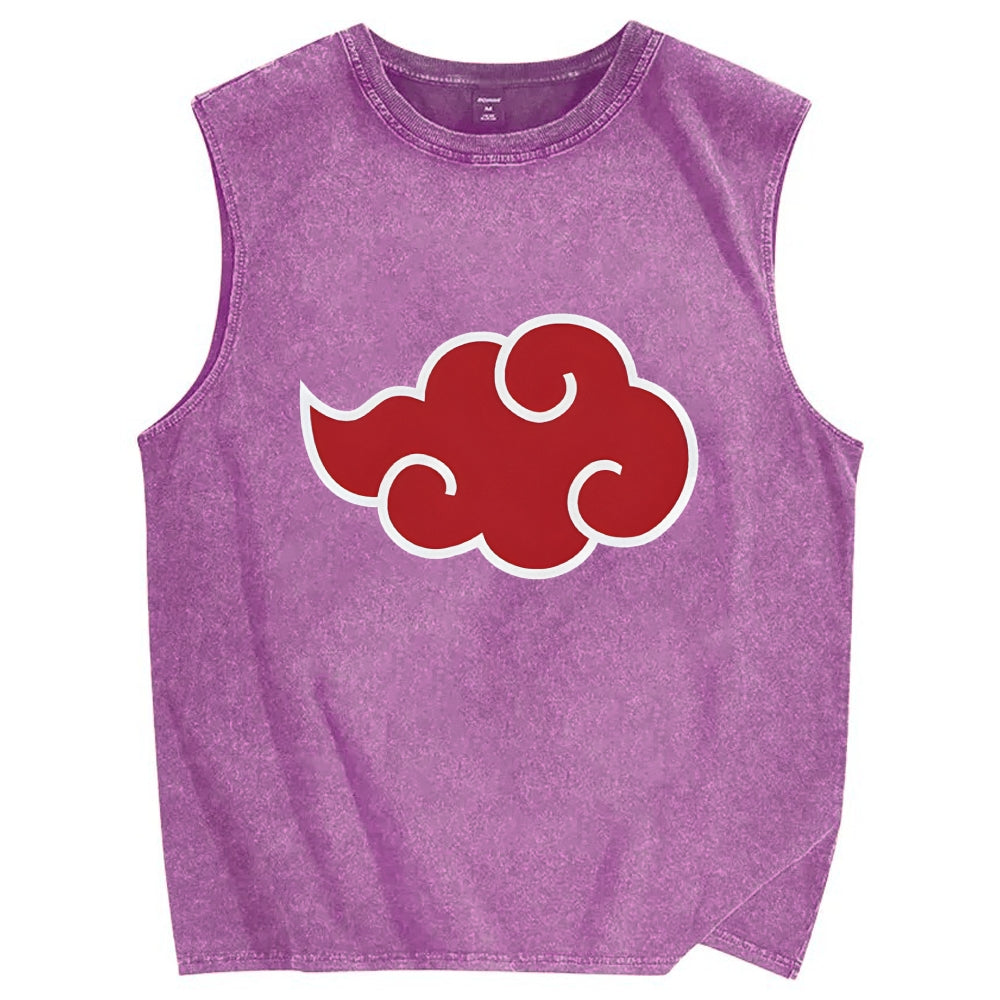 Red Cloud Vintage Distressed Washed Tank Top