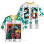 Yayoi Kusama Multicolor Mushroom Jersey Shirts