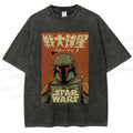 Unisex Star Wars Printed Washed Tee
