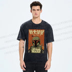 Unisex Star Wars Printed Washed Tee