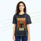 Unisex Star Wars Printed Washed Tee