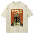 Unisex Star Wars Printed Washed Tee