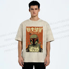Unisex Star Wars Printed Washed Tee