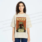 Unisex Star Wars Printed Washed Tee