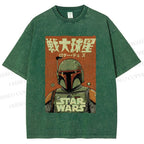 Unisex Star Wars Printed Washed Tee