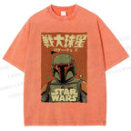 Unisex Star Wars Printed Washed Tee