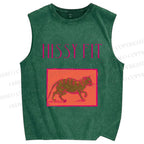 Unisex Hissy Fit Printed Washed Tank Top
