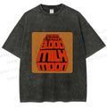 Unisex Project Hail Mary Grace Meets Rocky Printed Washed Tee