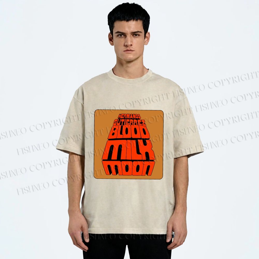 Unisex Project Hail Mary Grace Meets Rocky Printed Washed Tee