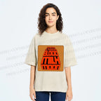 Unisex Project Hail Mary Grace Meets Rocky Printed Washed Tee