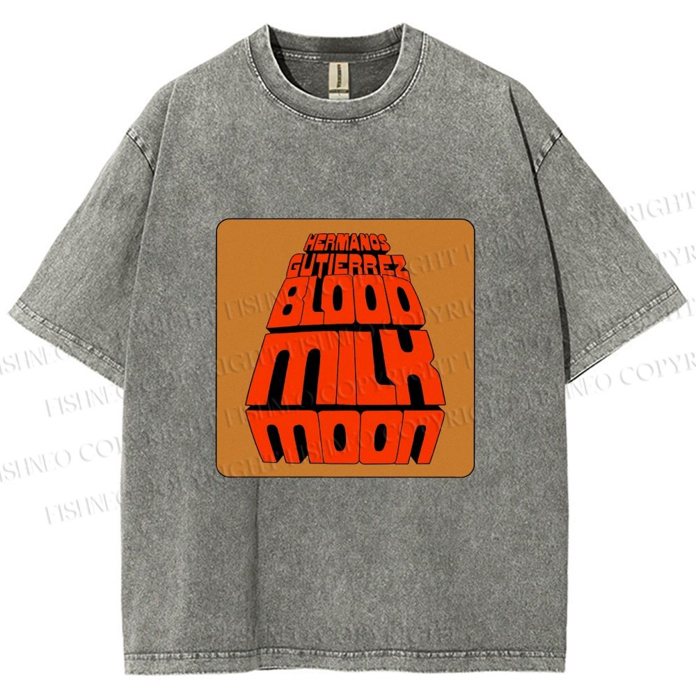 Unisex Project Hail Mary Grace Meets Rocky Printed Washed Tee