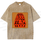 Unisex Project Hail Mary Grace Meets Rocky Printed Washed Tee