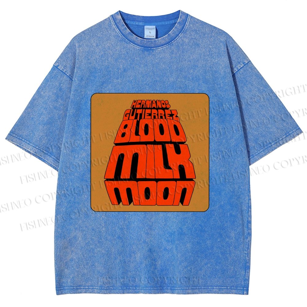 Unisex Project Hail Mary Grace Meets Rocky Printed Washed Tee