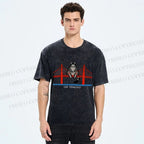 Unisex Project Hail Mary San Francisco Cat Printed Washed Tee