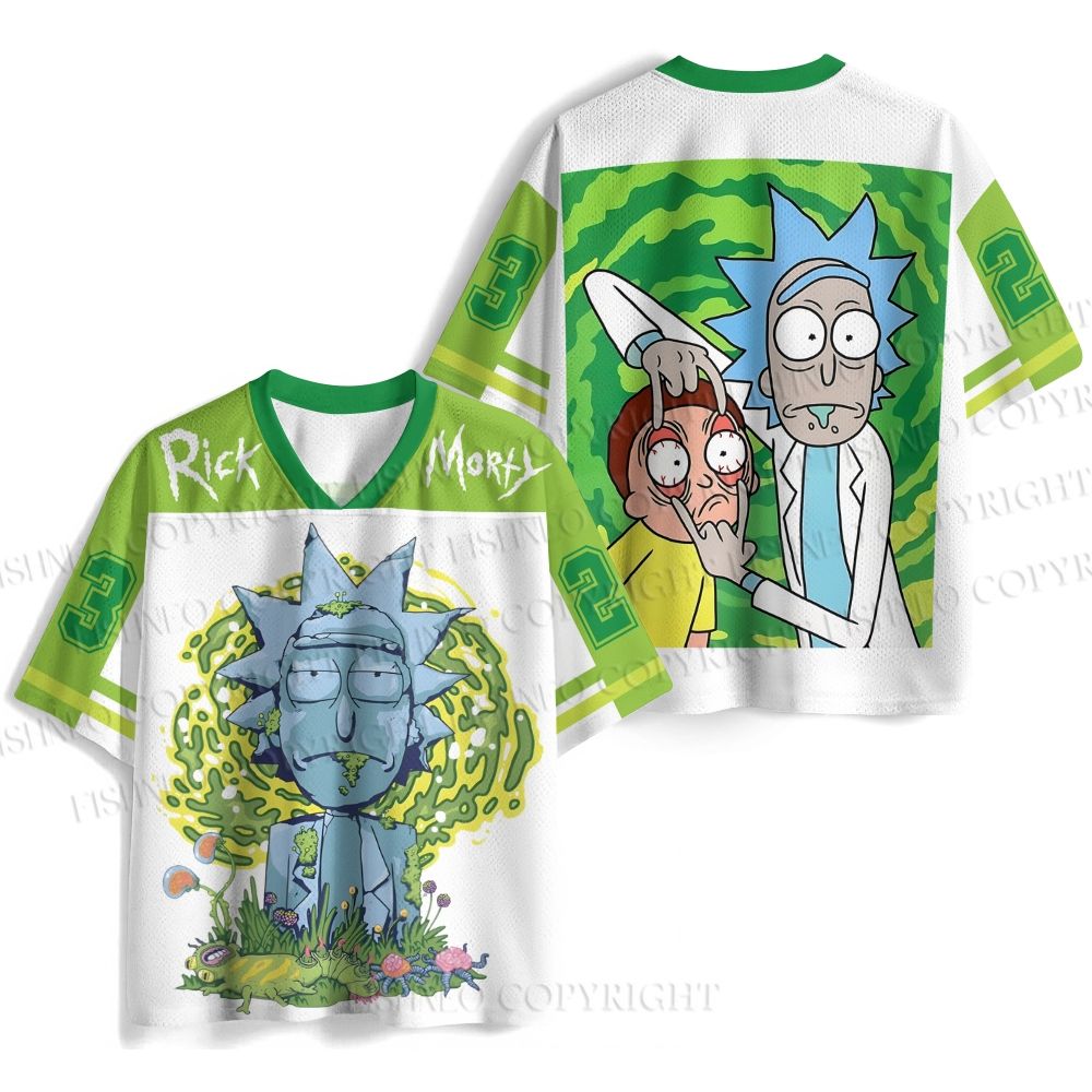 Rick And Morty Jersey Shirts