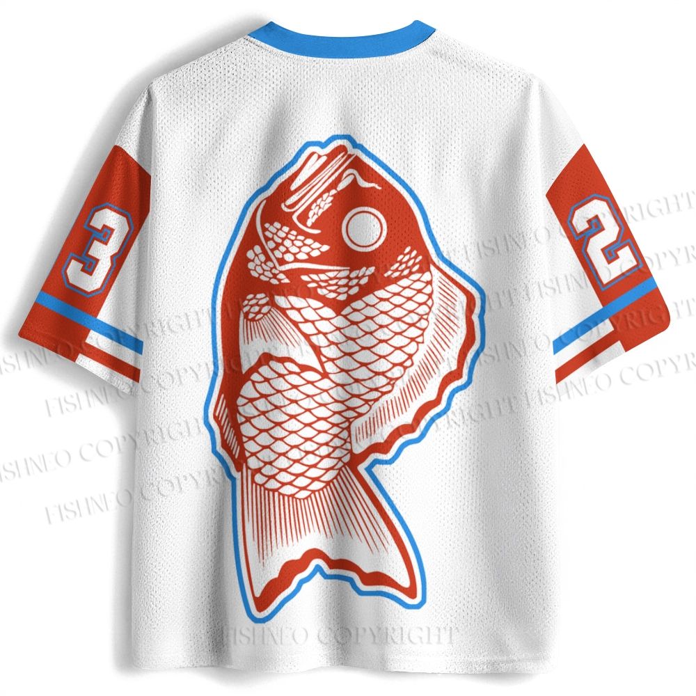 Vintage Japanese Koi Fish Jersey Shirts