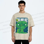Unisex ET Funny Poster Printed Washed Tee
