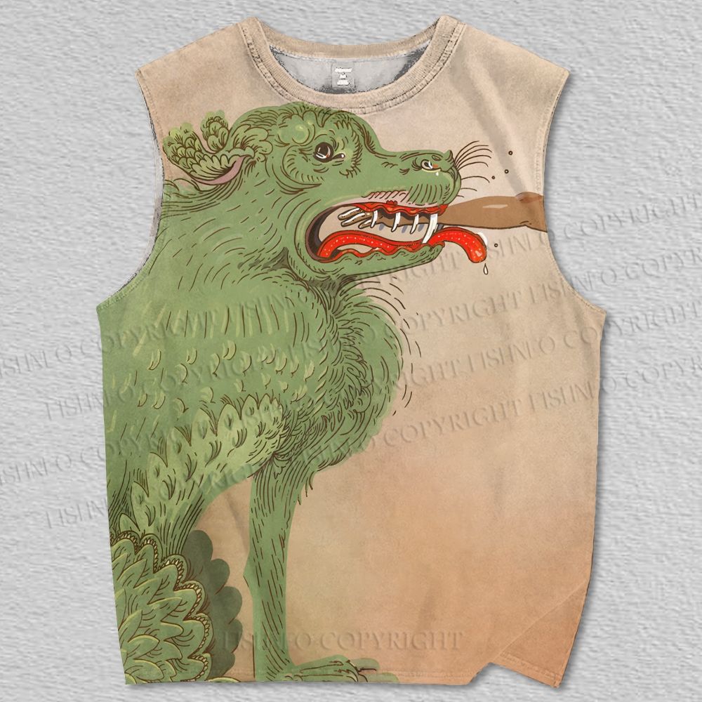 Unisex Manticore Printed Tank Top