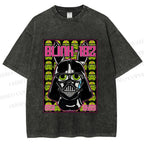 Unisex Blink-182 Printed Washed Tee