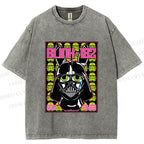 Unisex Blink-182 Printed Washed Tee