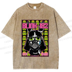 Unisex Blink-182 Printed Washed Tee