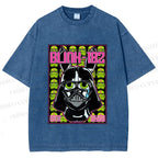 Unisex Blink-182 Printed Washed Tee