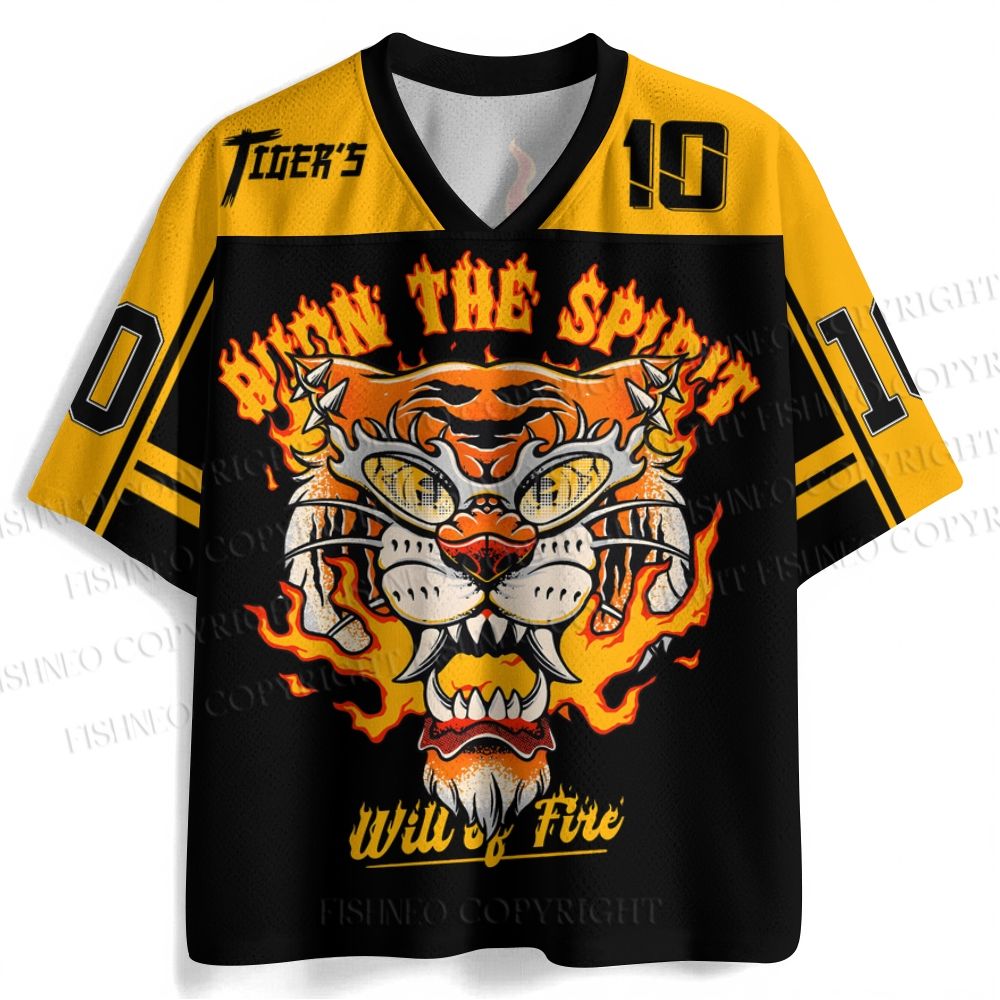 Tiger Printed Jersey Shirts