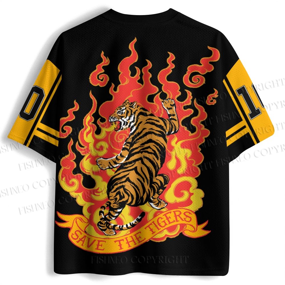 Tiger Printed Jersey Shirts