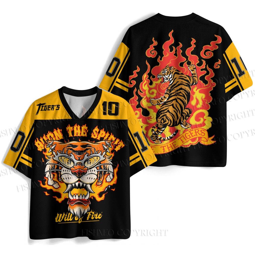 Tiger Printed Jersey Shirts
