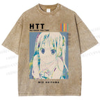 Unisex Mio Akiyama Printed Washed Tee