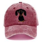 Retro Dachshund Classic Cap