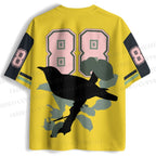 Vintage Bird in Flowers Jersey Shirts