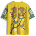 Vintage Bird in Flowers Jersey Shirts