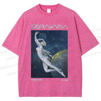 Unisex Sorayama Hajime Ex Machina Printed Washed Tee