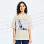 Unisex Sorayama Hajime Ex Machina Printed Washed Tee