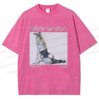 Unisex Sorayama Hajime Ex Machina Printed Washed Tee