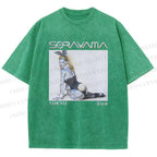 Unisex Sorayama Hajime Ex Machina Printed Washed Tee