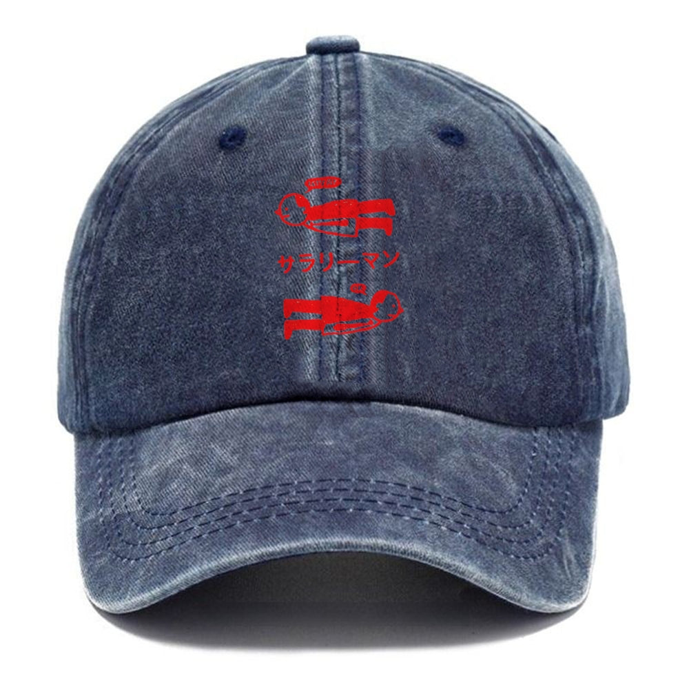 Let's Fly Office Worker Washed Cap