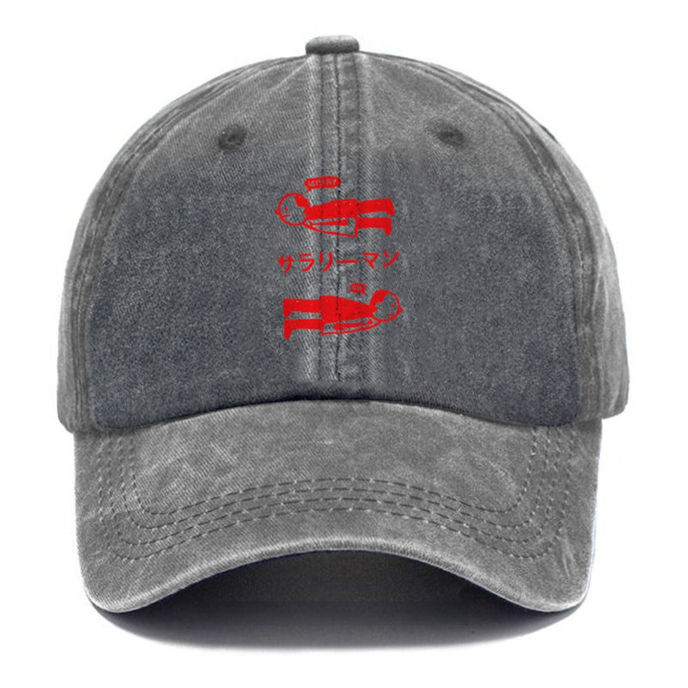 Let's Fly Office Worker Washed Cap