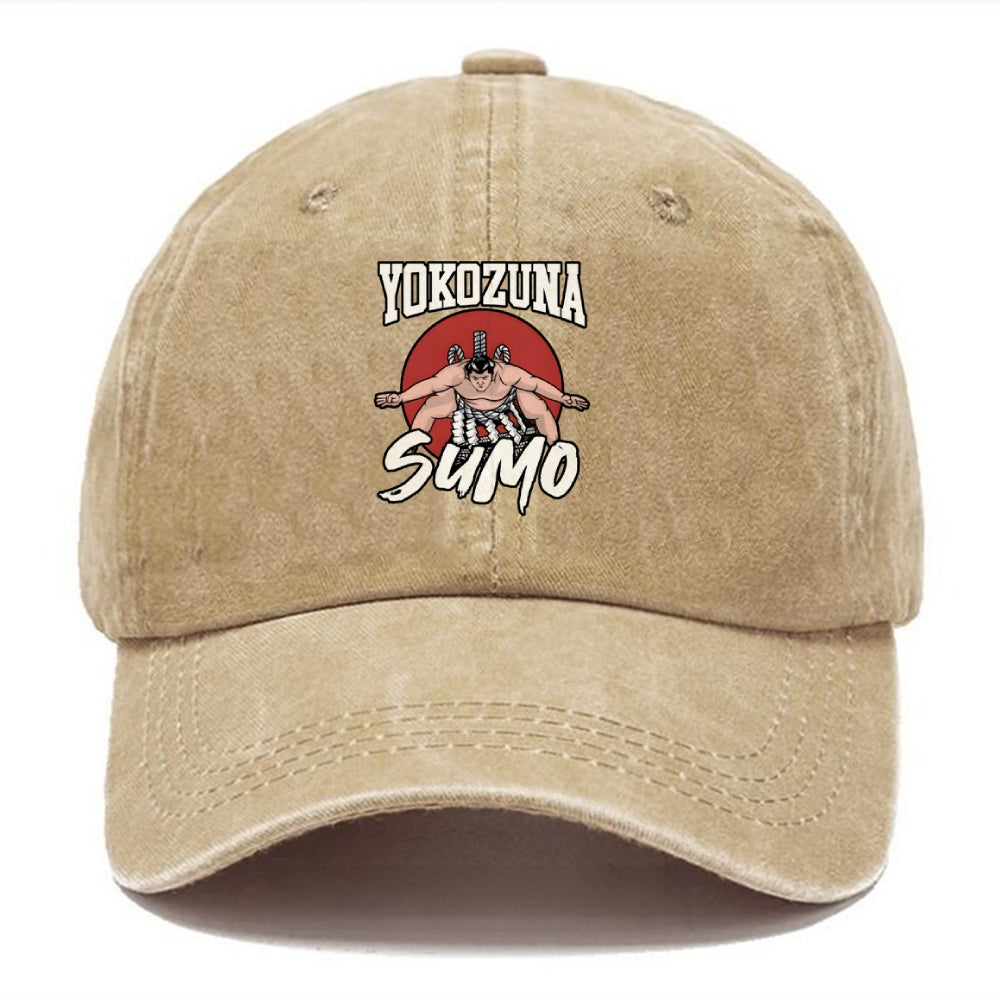 Yokozuna Sumo Washed Cap
