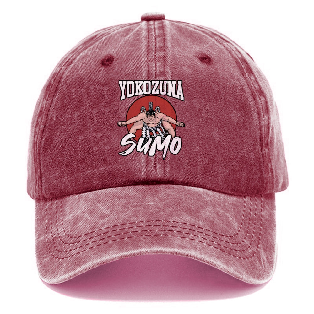 Yokozuna Sumo Washed Cap